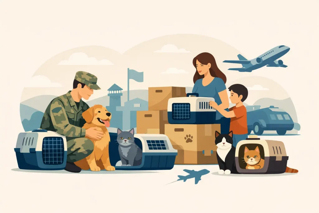 Pet Relocation Case Study for Military Families