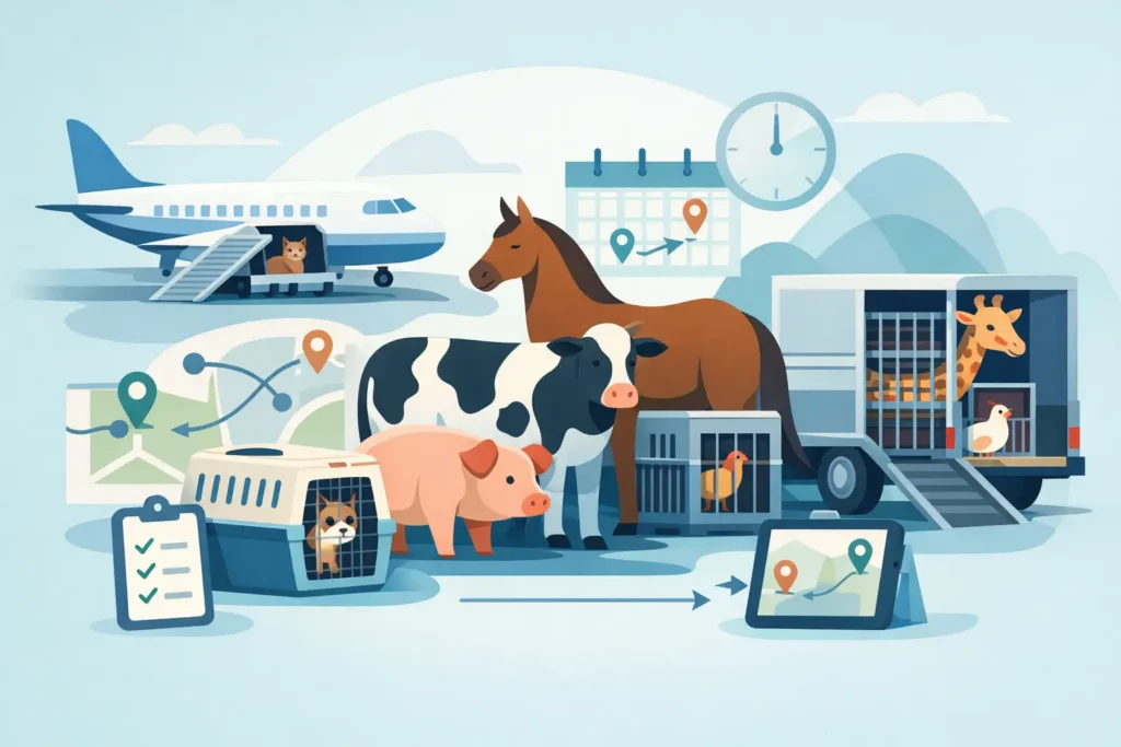 Species Specific Animal Transport Planning