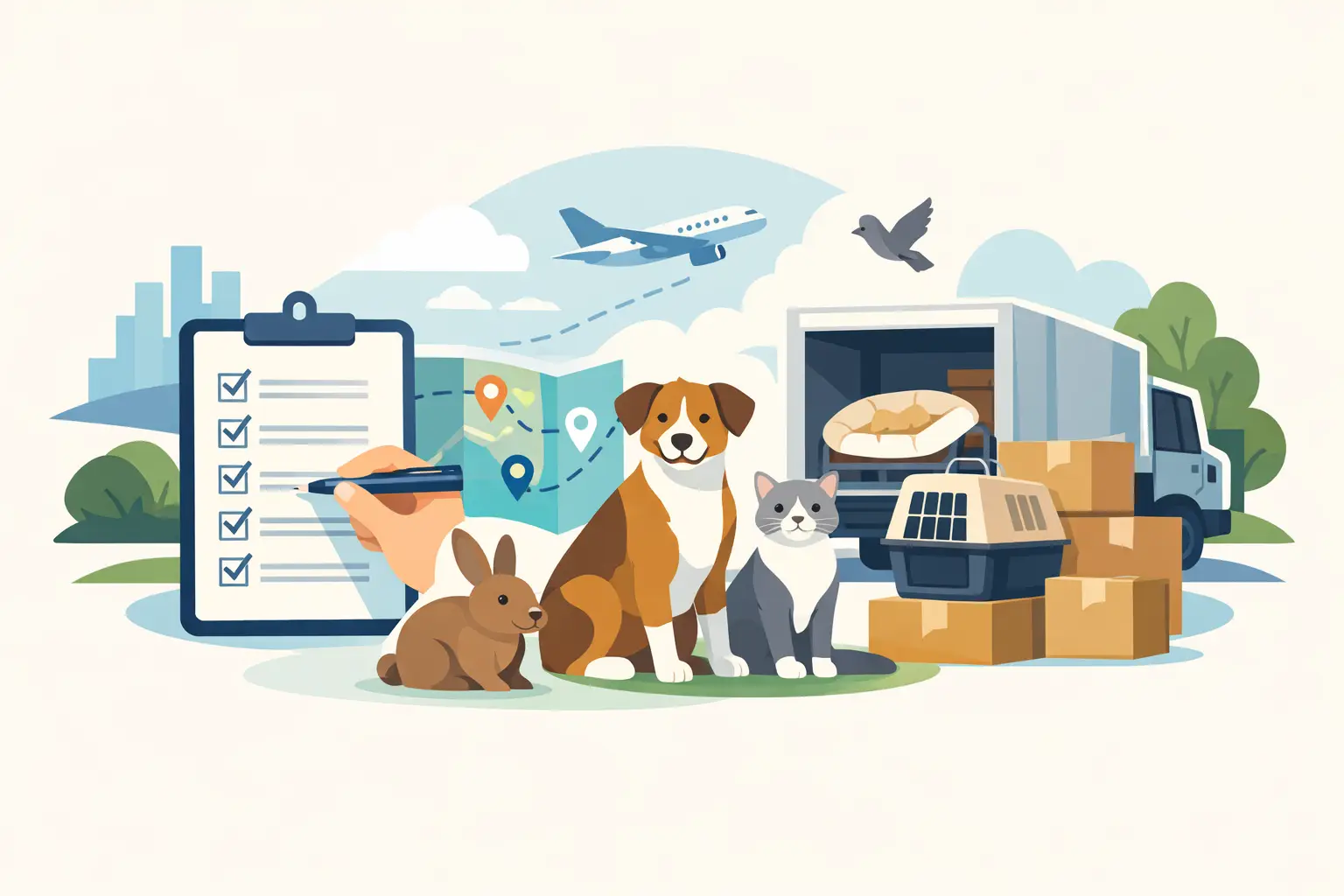 Animal Relocation Checklist for Safe Moves