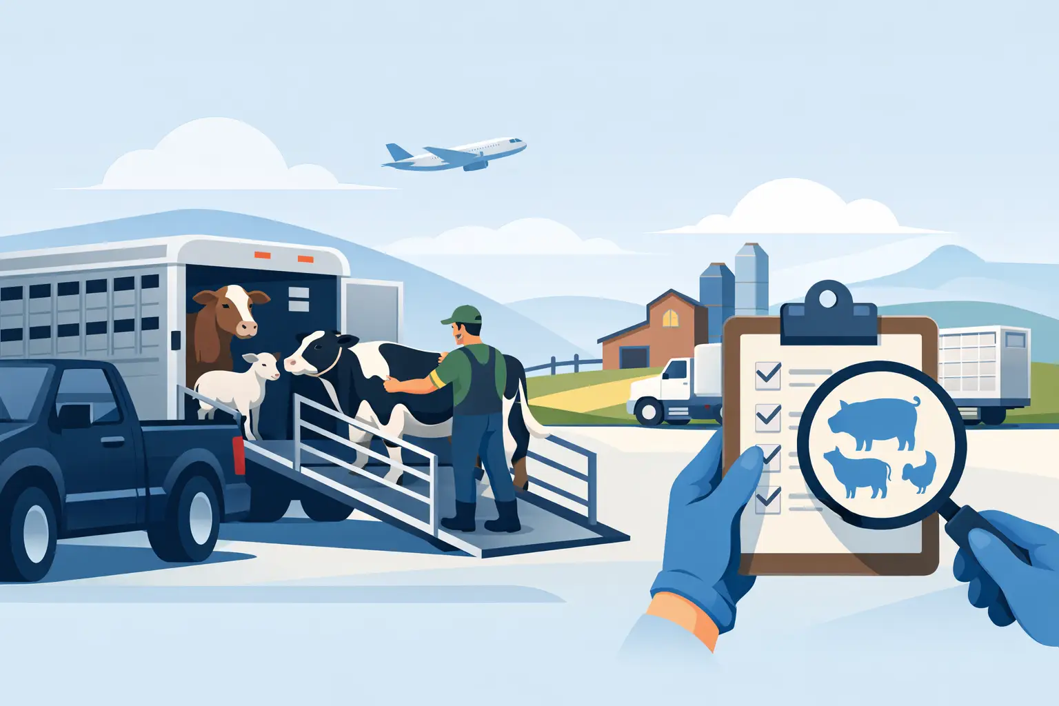 How to Transport Breeding Livestock Safely