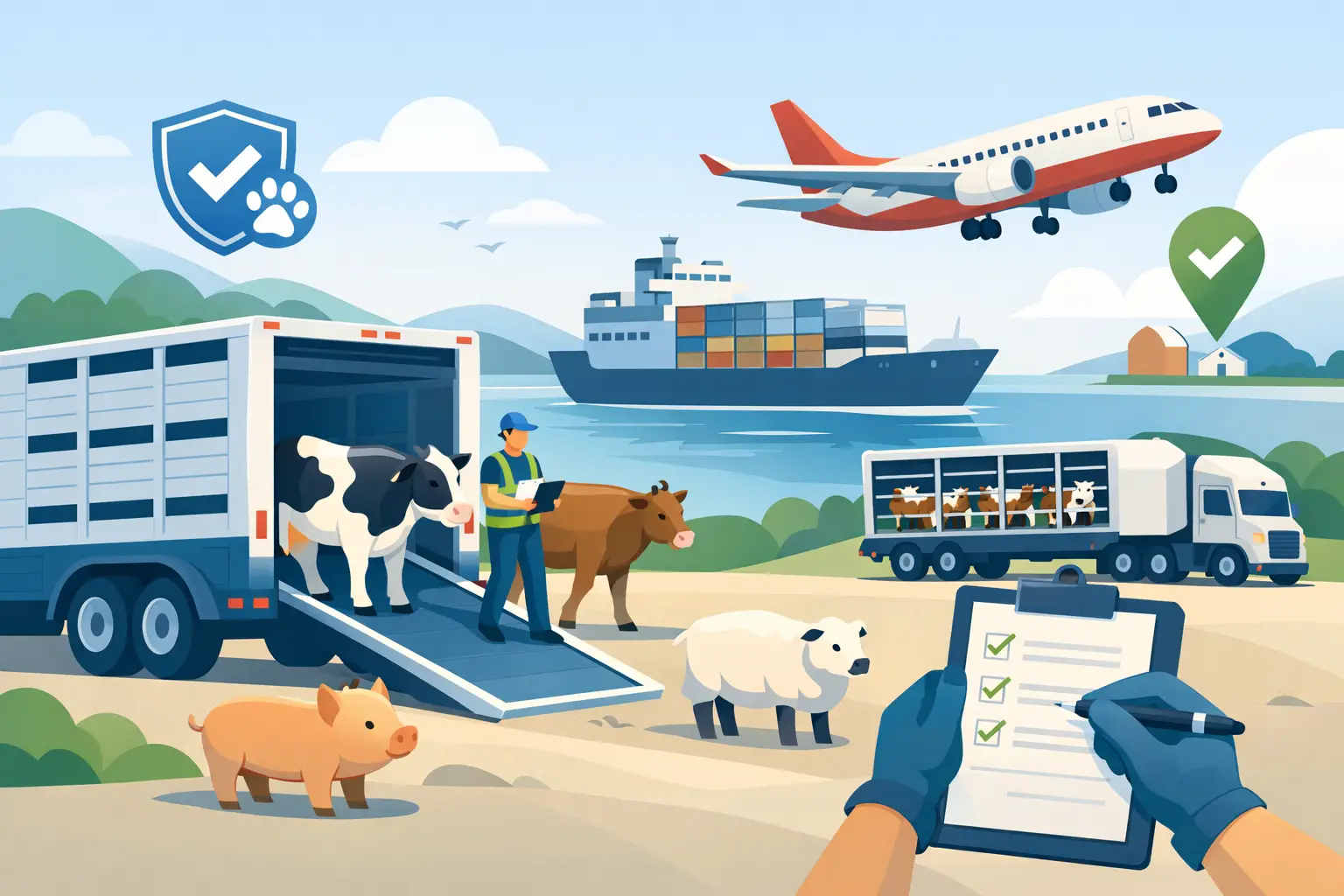 Livestock Shipping Done Safely and Right