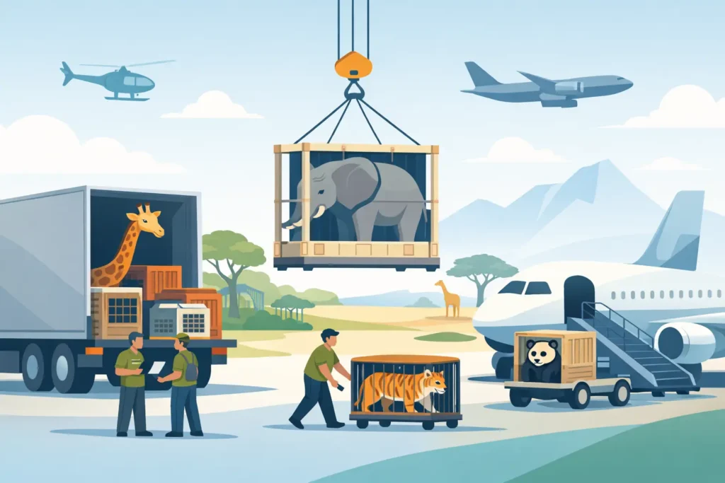 A Guide to Zoo Animal Logistics and Safe Relocation