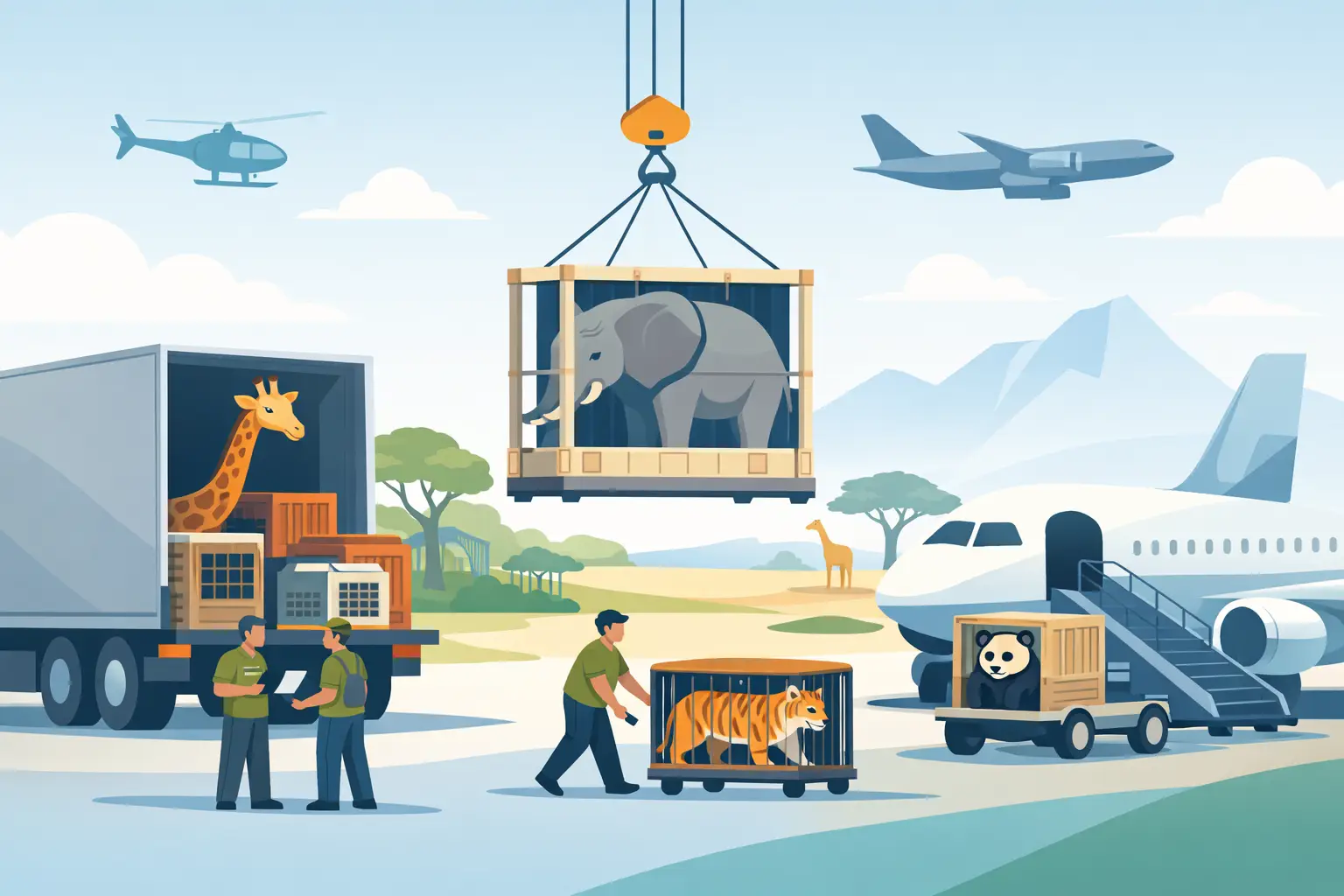 A Guide to Zoo Animal Logistics and Safe Relocation