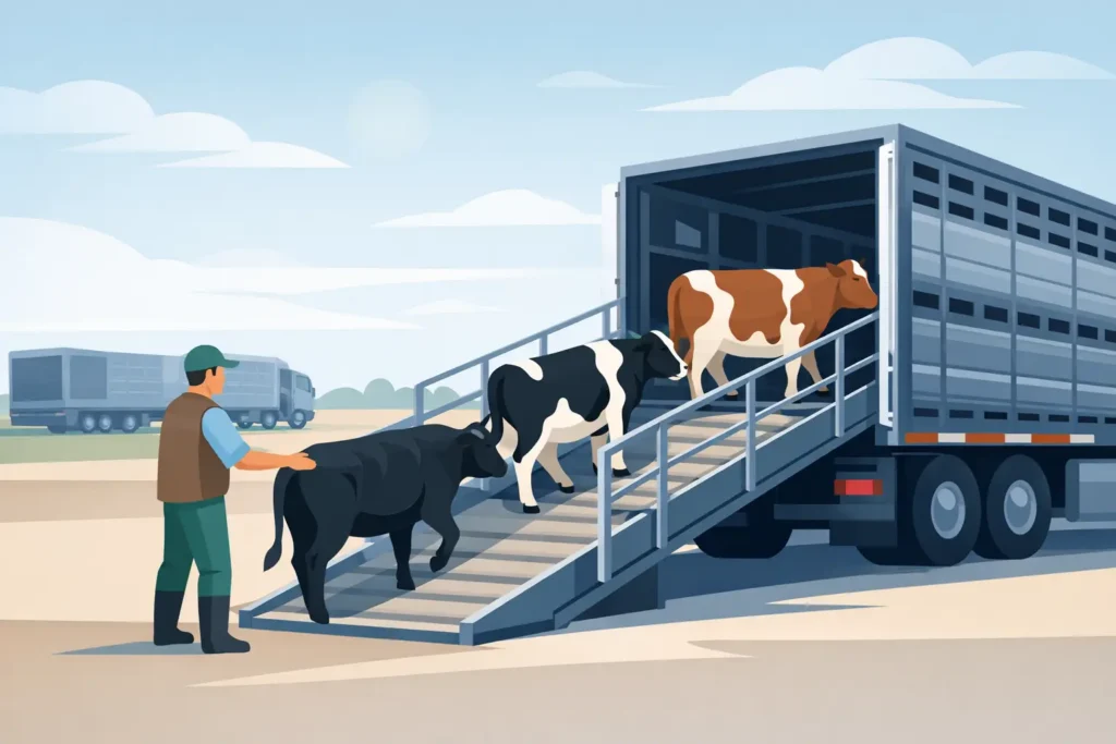 Best Practices for Humane Animal Loading in Transit