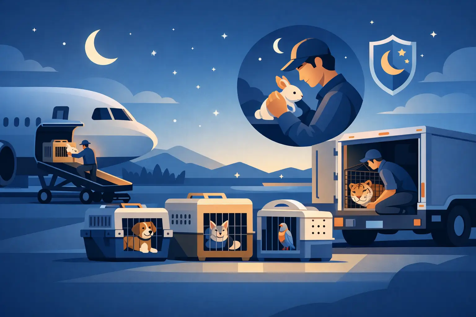 Overnight Care During Animal Transit That Protects
