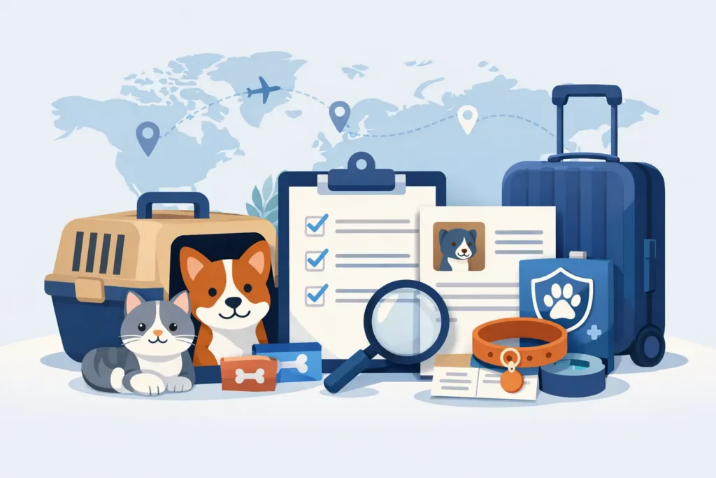 Pet Travel Documents Checklist for Safe Moves