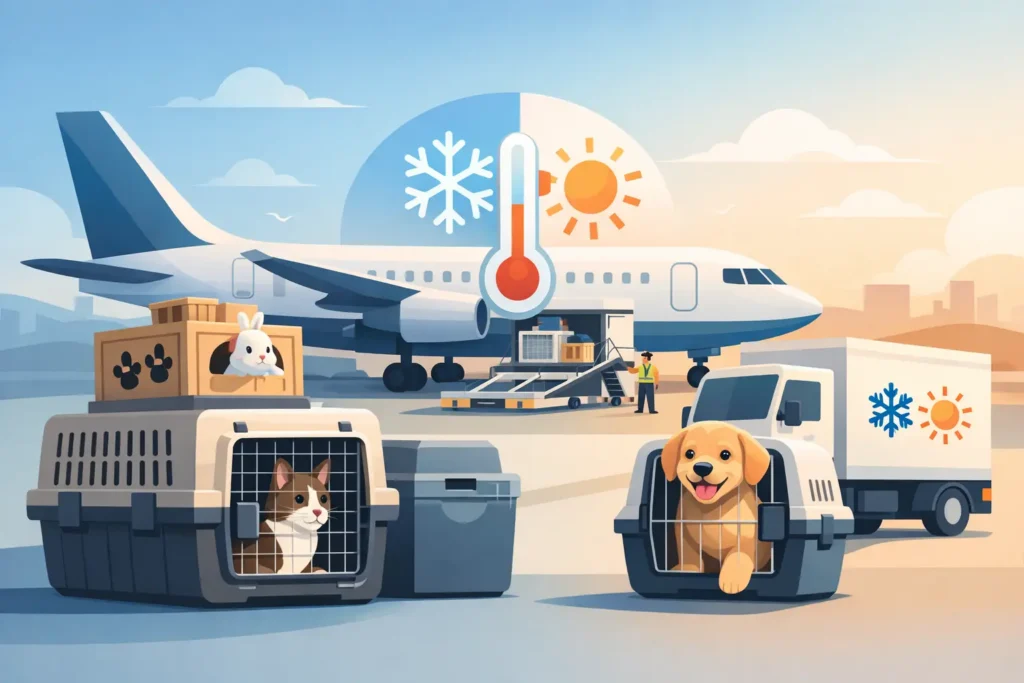 Temperature Controlled Animal Shipping