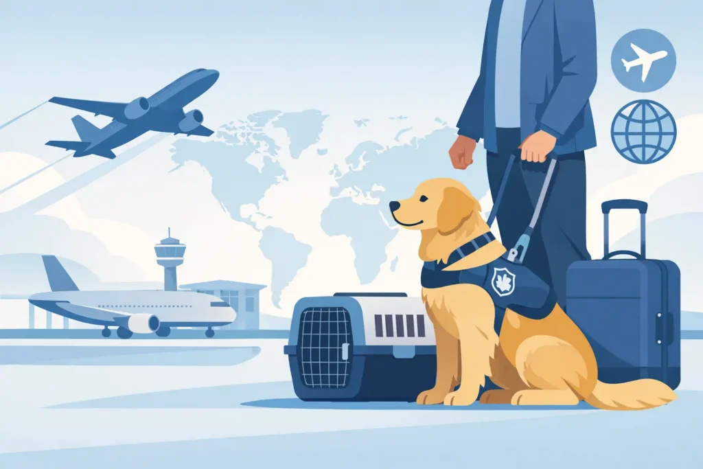 Transporting Service Dogs Internationally