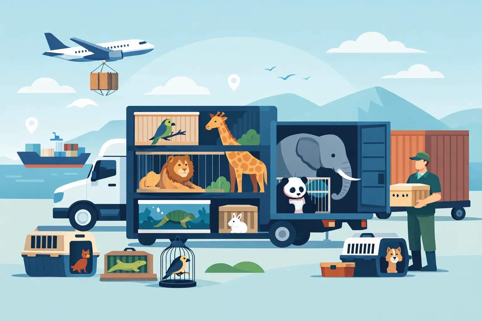 Animal Logistics: Safe Transport for Every Species