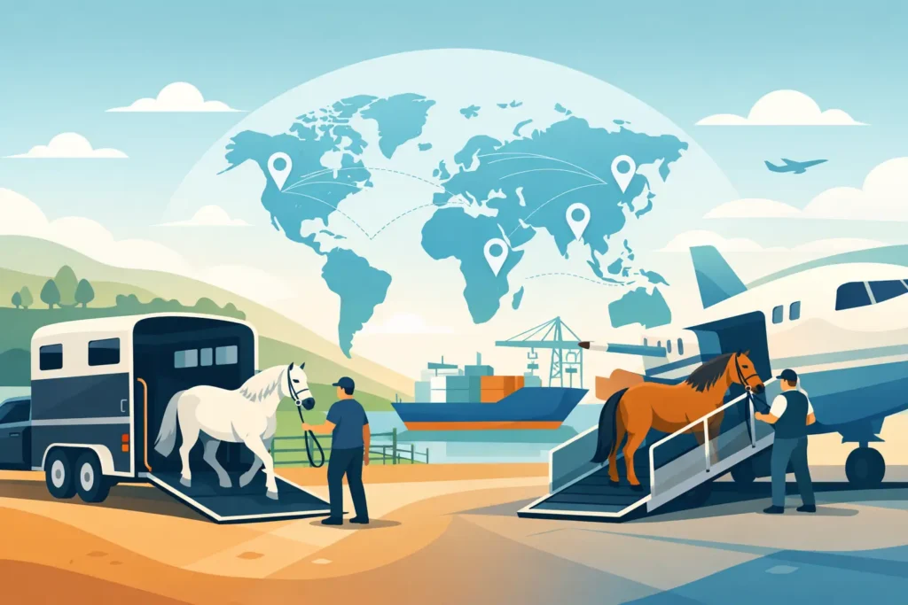 Horse Shipping for Safe Domestic and Global Moves