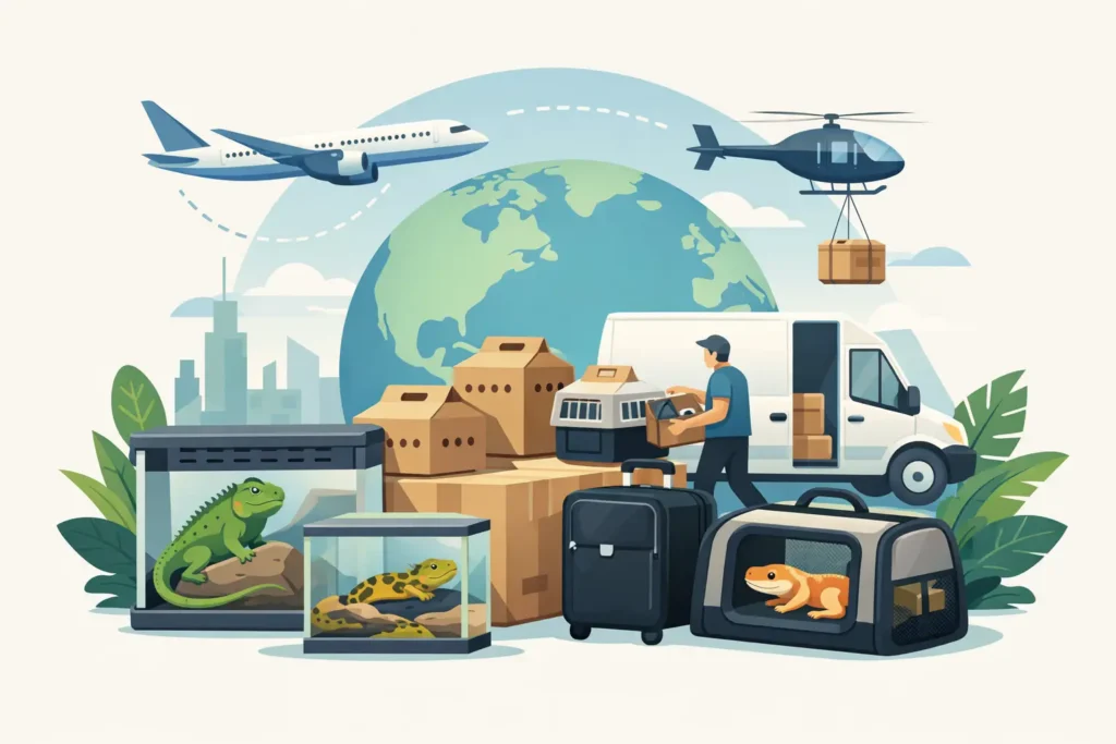 How to Relocate Exotic Reptiles Safely Anywhere