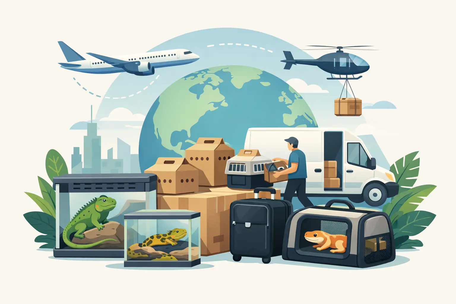 How to Relocate Exotic Reptiles Safely Anywhere