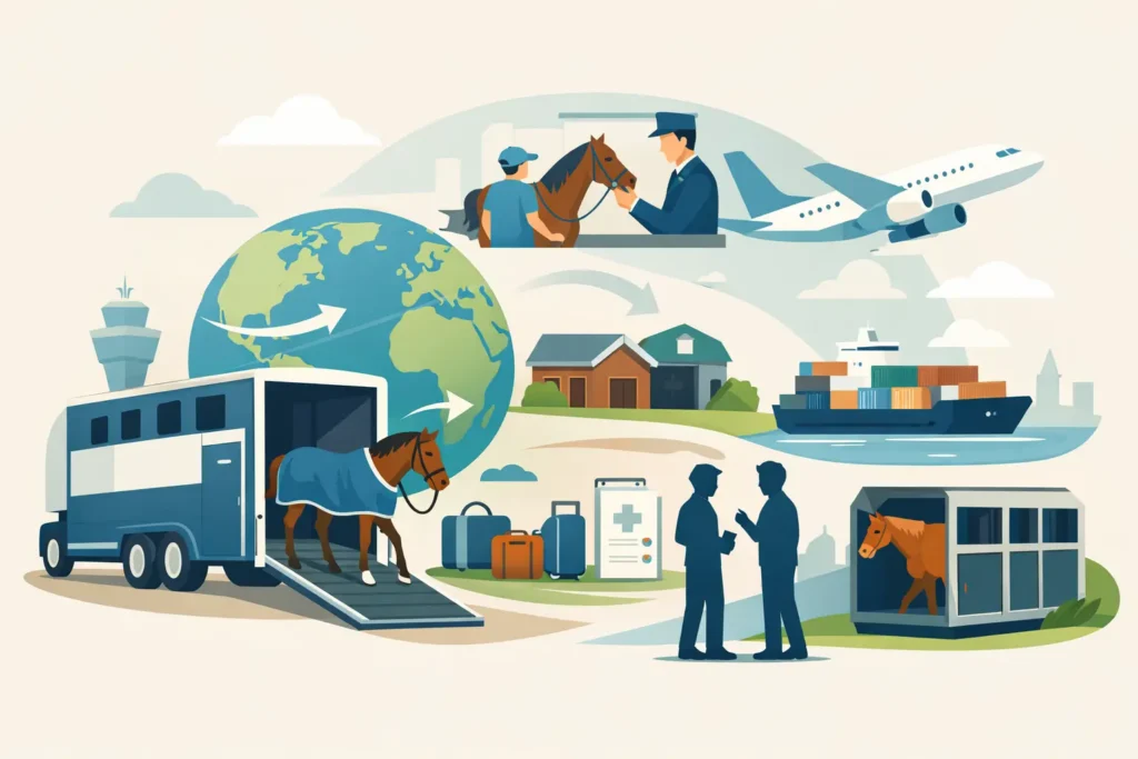 International Horse Transport Guide in 7 Steps