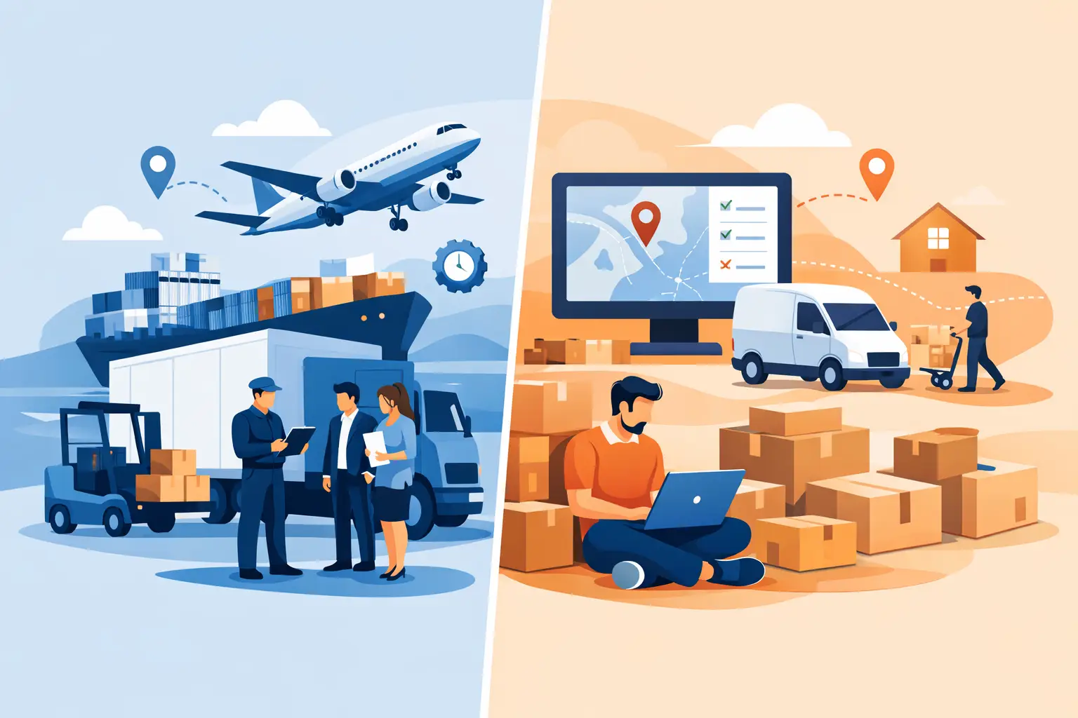 Professional Handling Versus Self-Arranged Shipping