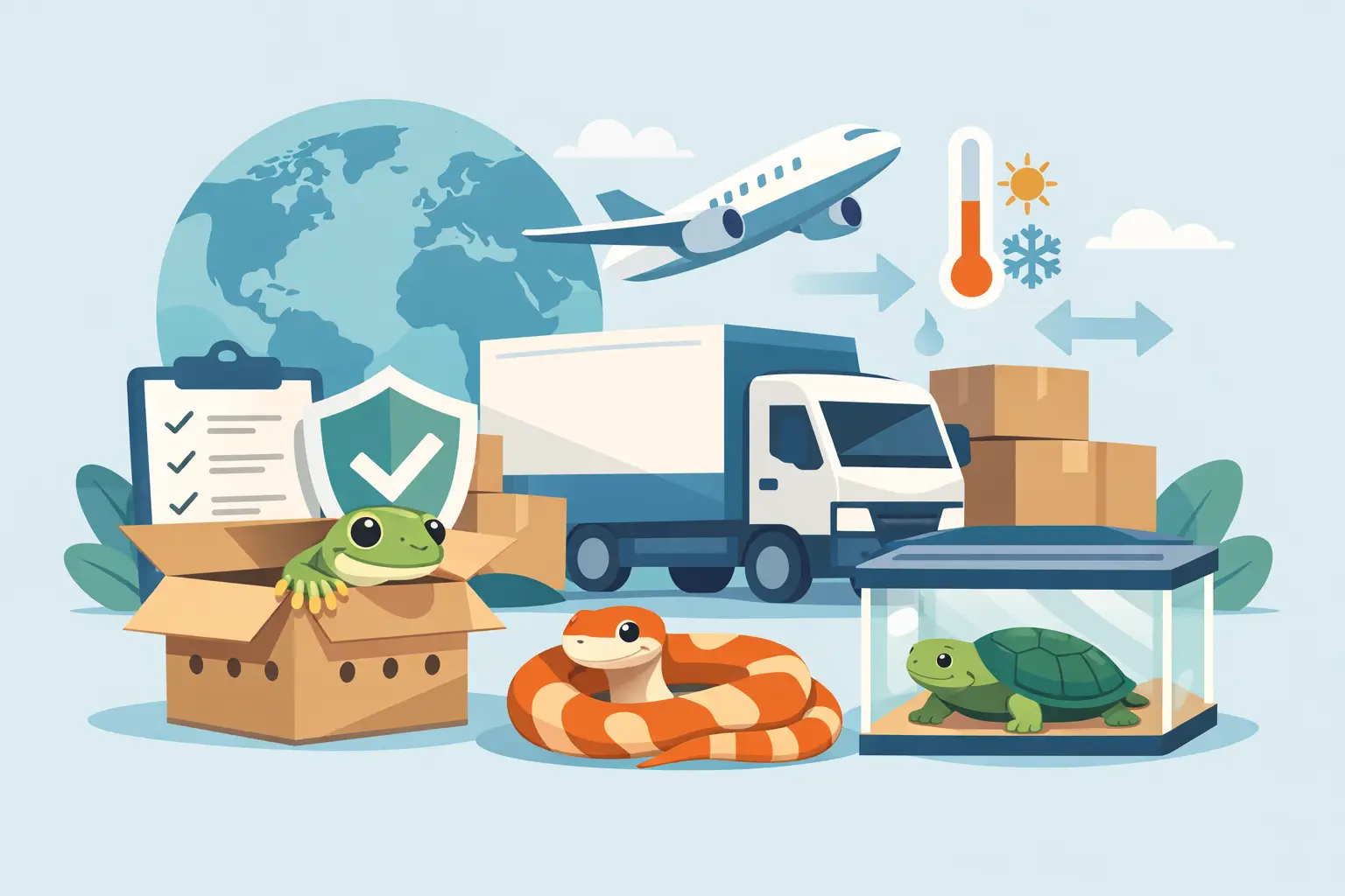 Reptile Shipping Regulations Guide for Safe Moves