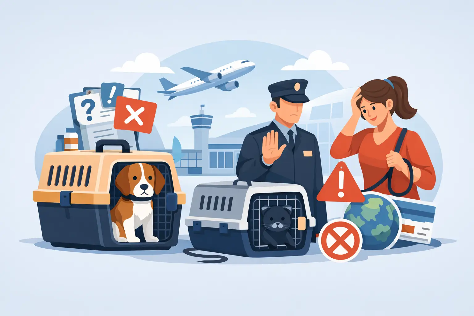 Top Mistakes in Pet Export That Delay Travel