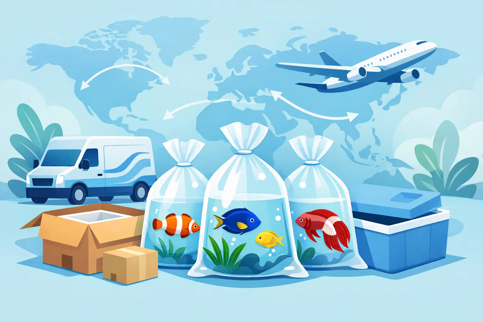 How to Ship Tropical Fish Safely and Humanely