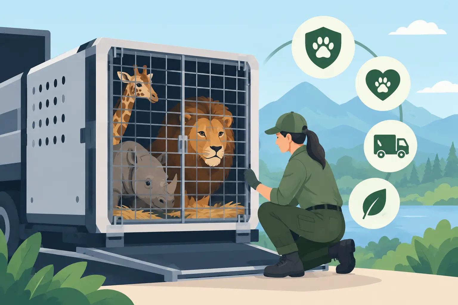 Top Wildlife Transport Safeguards That Protect Animals