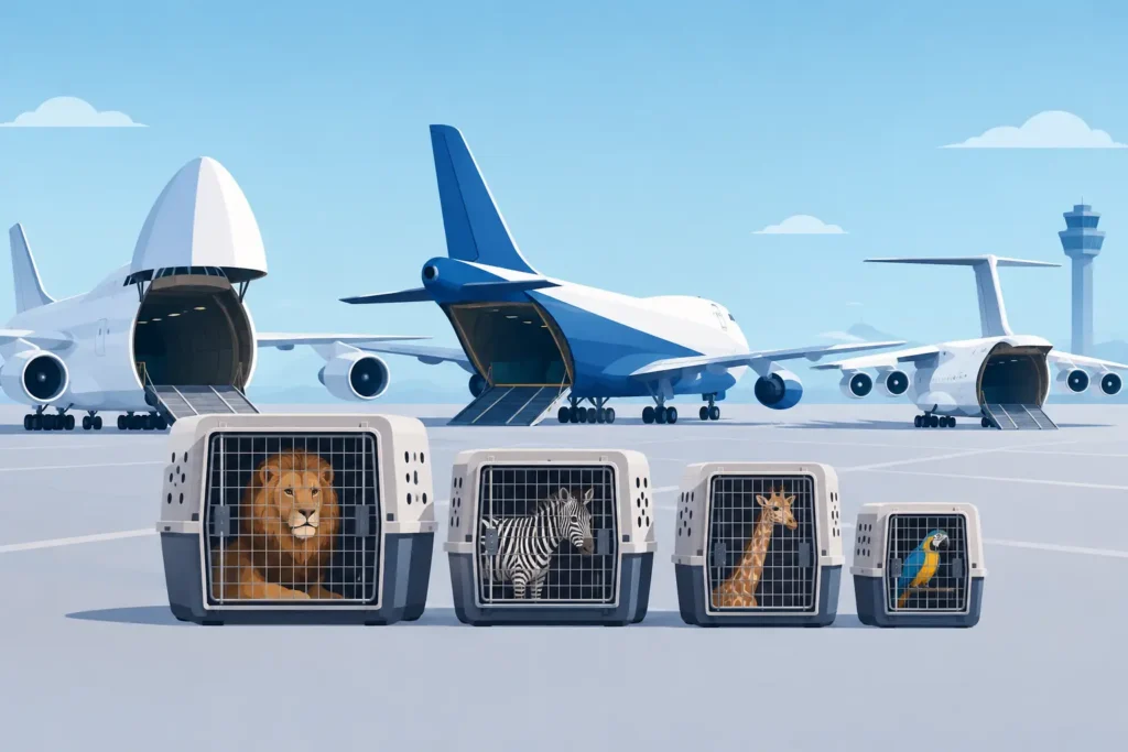 Cargo Aircraft Comparison for Live Animal Transport
