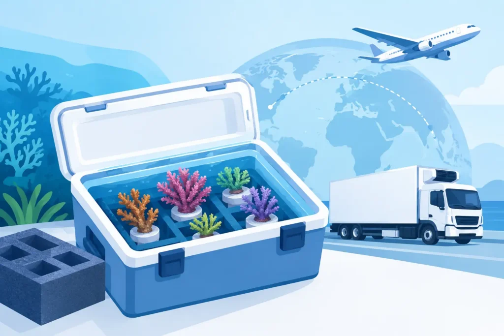 How to Transport Live Corals Safely Across Distances