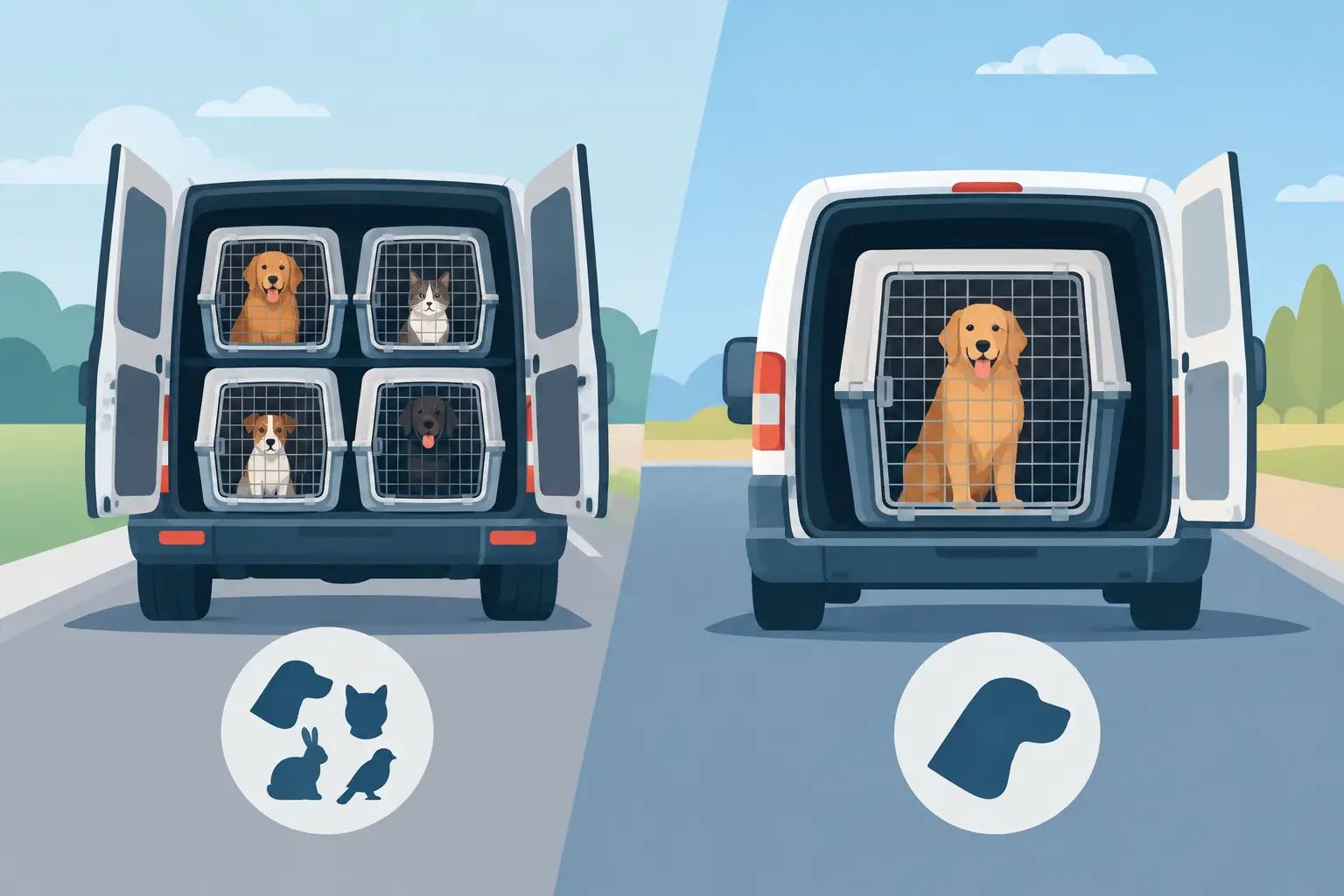 Shared Versus Dedicated Animal Transport Explained